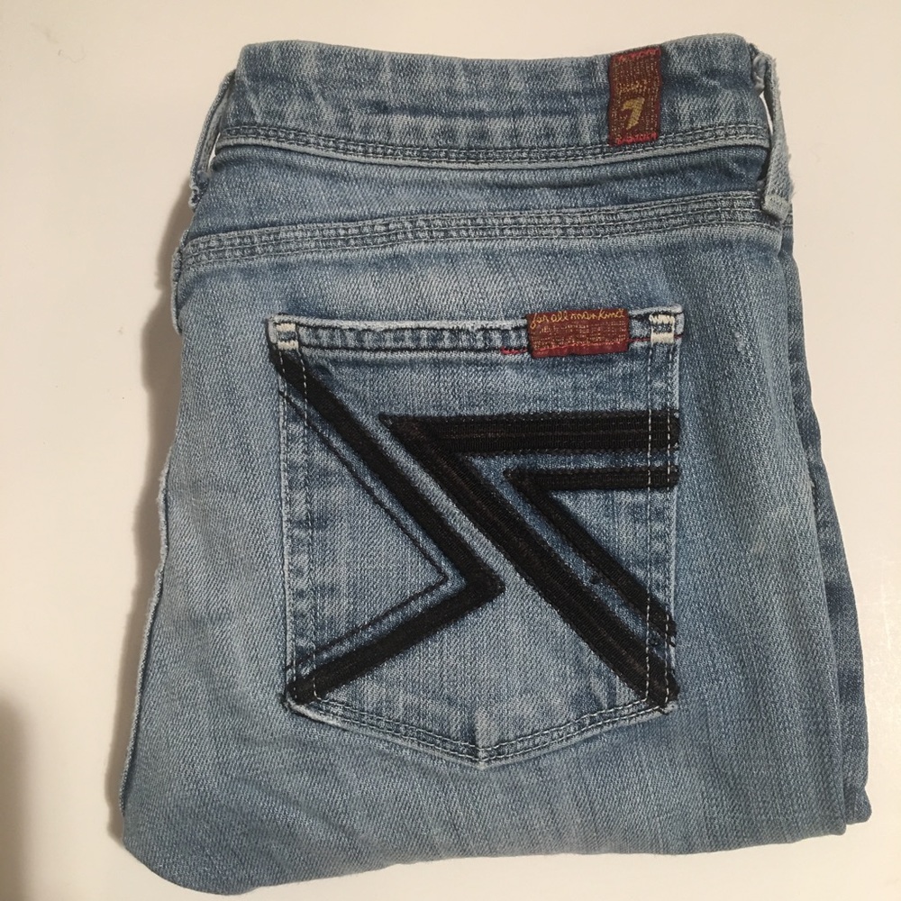 7 For All Mankind Size 29 Flynt Bootcut Jeans